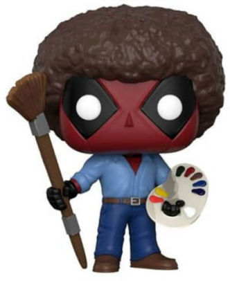 Pop Marvel Deadpool Playtime Bob Ross