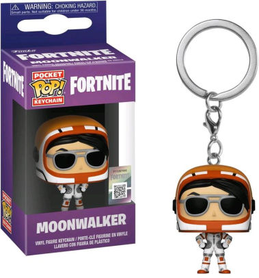 pop keychain fortnite moonwalker 889698369497 item barnes noble - free fortnite keychain