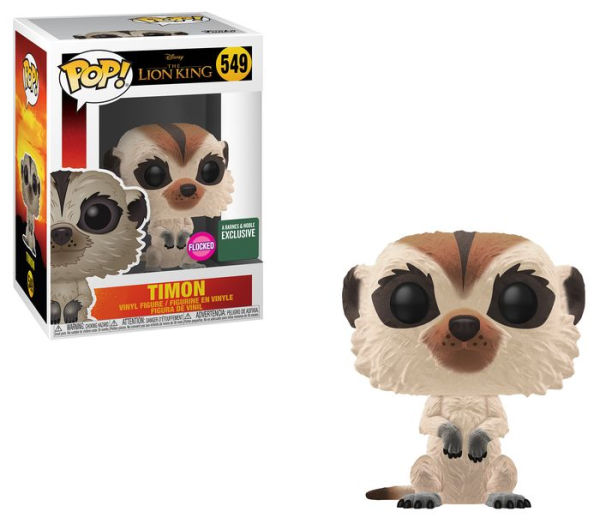 POP Disney: The Lion King (Live Action) - Timon (Flocked) [B&N Exclusive]