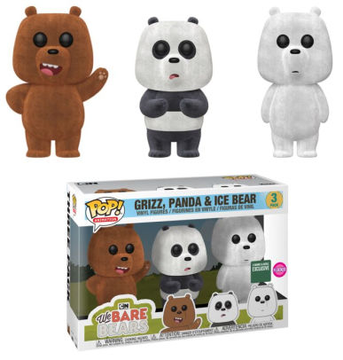 bare bears stuffed toy