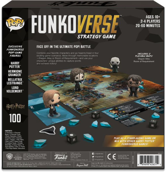 Funkoverse Strategy Game: Harry Potter 4 Pack