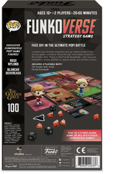 Funkoverse Strategy Game: The Golden Girls 2 Pack