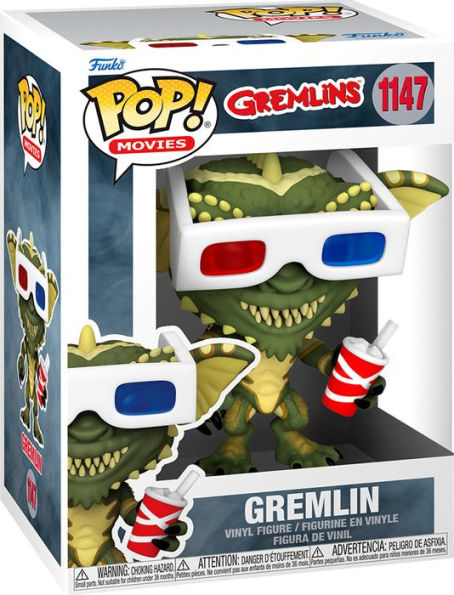 POP Movies:Gremlins-Gremlin w/3D Glasses