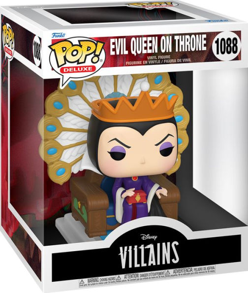 POP Deluxe: Villains- Evil Queen on Throne
