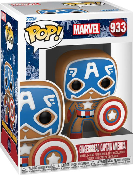 POP Marvel: Holiday- Captain America