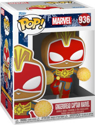 POP Marvel: Holiday- Captain Marvel