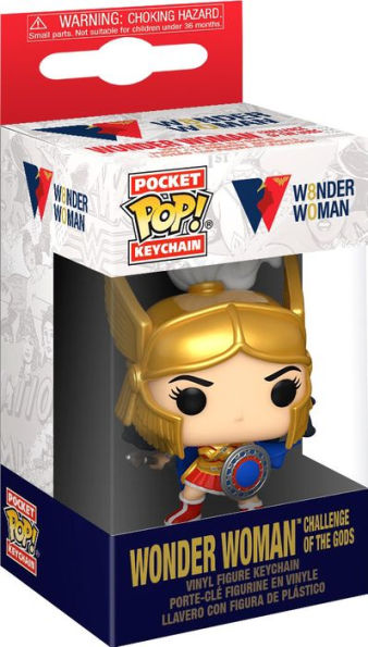 POP Keychain: WW 80th-Wonder Woman (Challenge Of The Gods)