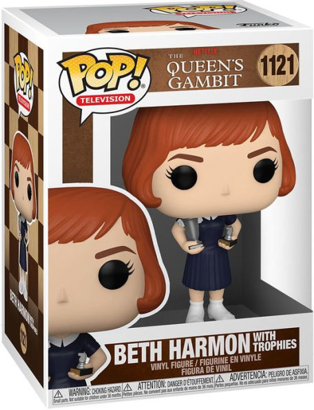 POP TV: The Queen's Gambit - Beth Harmon (with Trophies)