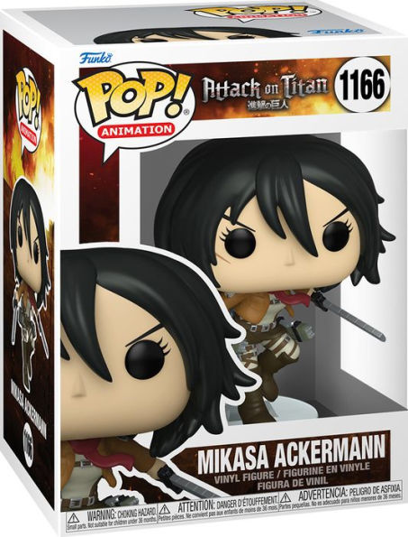 POP Animation: Attack on Titan S3- Mikasa Ackerman w/Swords