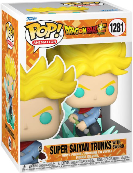 POP Animation: Dragon Ball Super - Super Saiyan Trunks with Spirit Sword