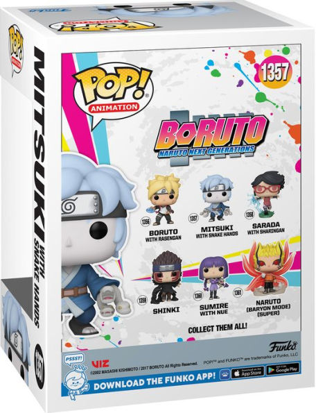 POP Animation: Boruto- Mitsuki w/snake hands