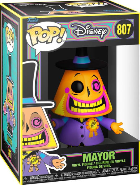 POP Disney: Nightmare Before Christmas BLKLT- Mayor