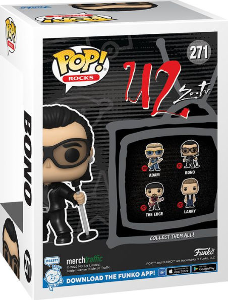 POP Rocks: U2 - ZooTV - Bono by FUNKO