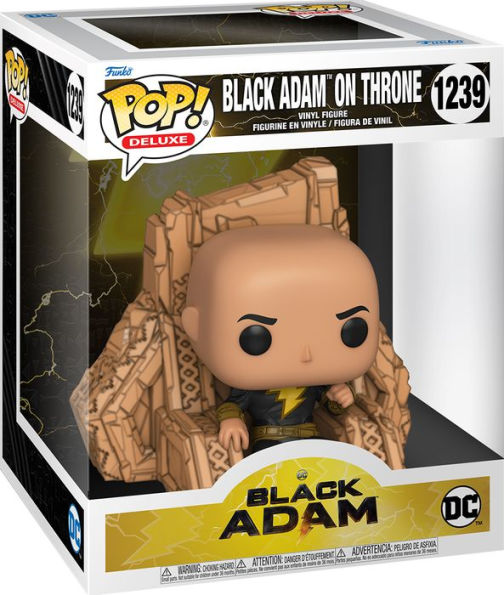 POP Deluxe: Black Adam - Black Adam on Throne