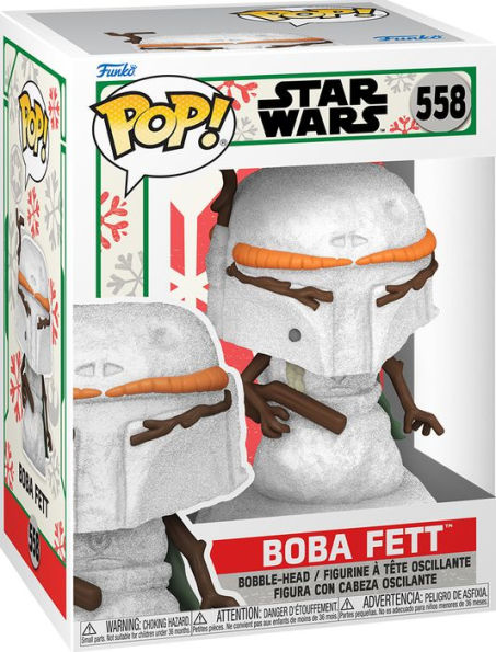 POP Star Wars: Holiday - Boba Fett (Snowman)