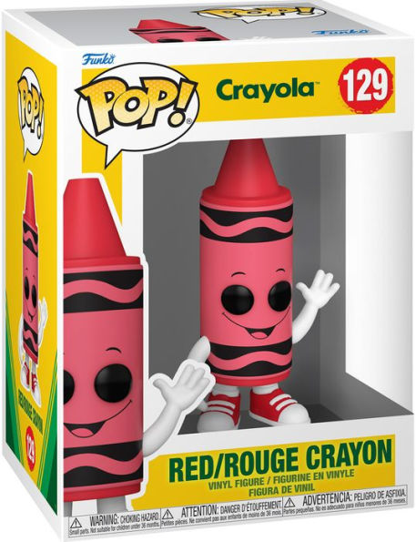 POP Vinyl: Crayola - Red Crayon