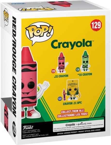 POP Vinyl: Crayola - Red Crayon