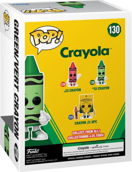 POP Vinyl: Crayola - Green Crayon