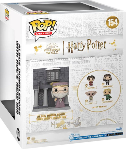 POP Deluxe: Harry Potter Hogsmeade- Hog's Head with Dumbledore