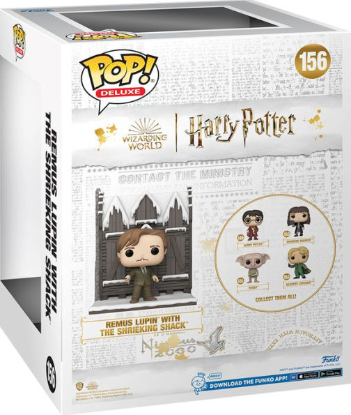 POP Deluxe: Harry Potter Hogsmeade- Shrieking Shack with Lupin