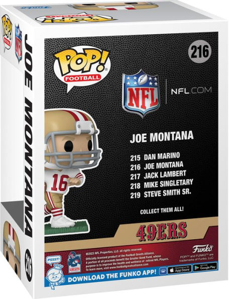 POP NFL: Legends- Joe Montana(Away)