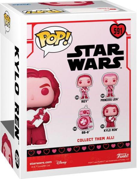 POP Star Wars: Valentines Series 3 - Kylo Ren