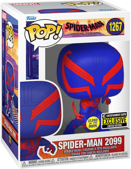 Spider-Man Across Spider-Verse 2099 GITD Pop! Vinyl - EE Ex.