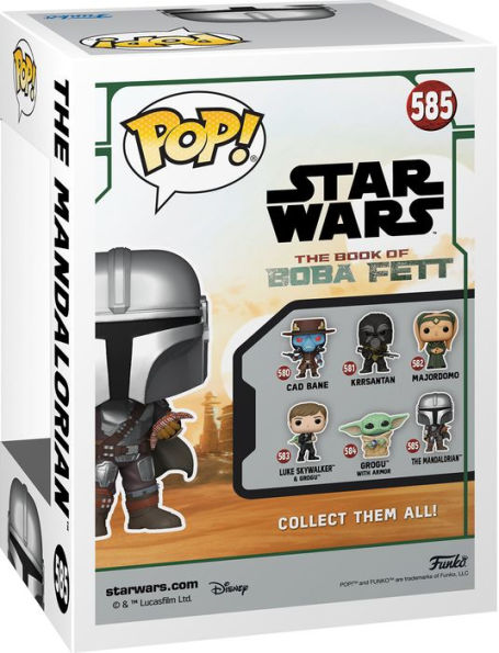 POP Star Wars: Book of Boba Fett - Mando with pouch