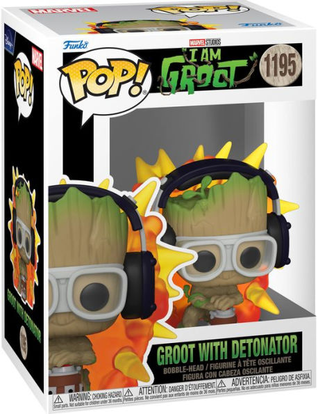 POP Marvel: I Am Groot - Groot with detonator