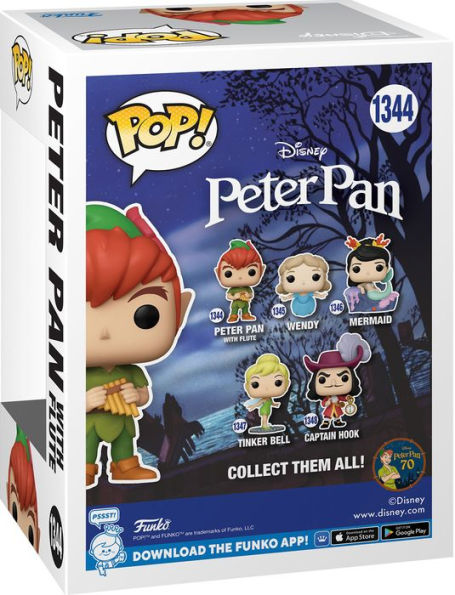 POP Disney: Peter Pan70th- Peter with Flute