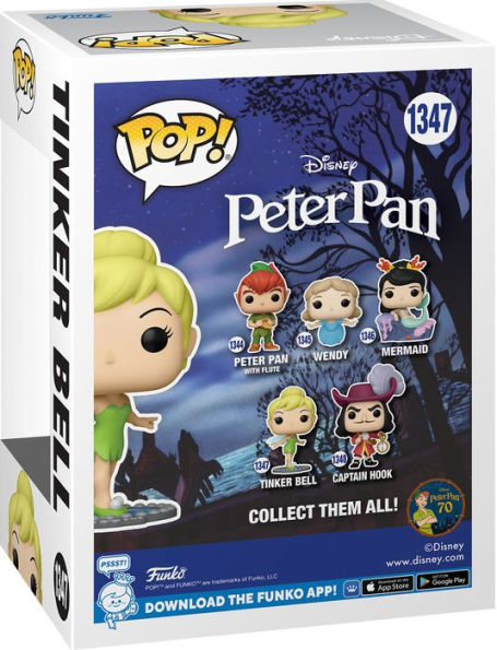 POP Disney: PeterPan70th- Tink on mirror