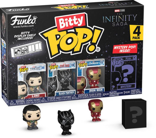 Bitty POP: Marvel- Loki 4PK