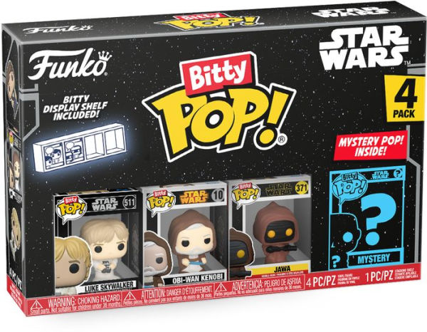 Bitty POP: Star Wars- Luke 4PK