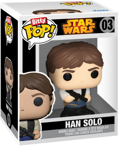 Bitty POP: Star Wars- Han Solo 4PK