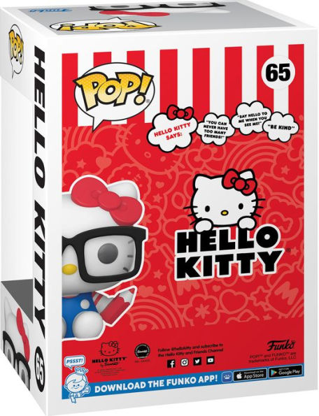 POP Sanrio: Hello Kitty - Hello Kitty Nerd by FUNKO