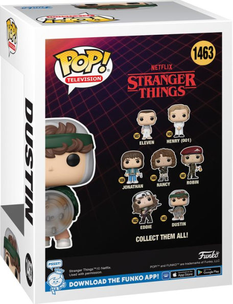 た*⊿様 Funko Pop Stranger Things Dustin se POP TV Stranger Things Season 4 - Hunter Dustin with Shield