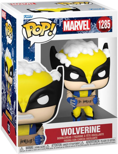 POP Marvel: Holiday- Wolverine w/ Sign