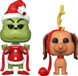 Alternative view 1 of Funko POP! Books: How The Grinch Stole Christmas, The Grinch with Max 2 pack, Collectible Vinyl Figures