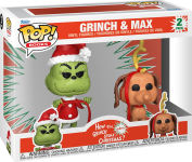 Alternative view 2 of Funko POP! Books: How The Grinch Stole Christmas, The Grinch with Max 2 pack, Collectible Vinyl Figures