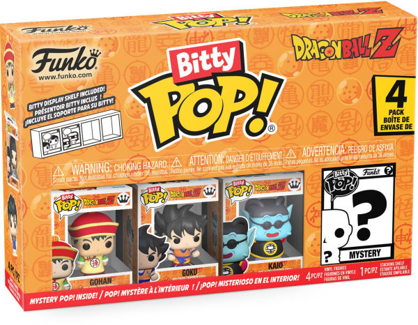 Bitty POP: Dragon Ball Z- Gohan 4 Pack