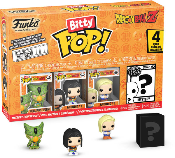 Bitty POP: Dragon Ball Z- Cell (First Form) 4 Pack
