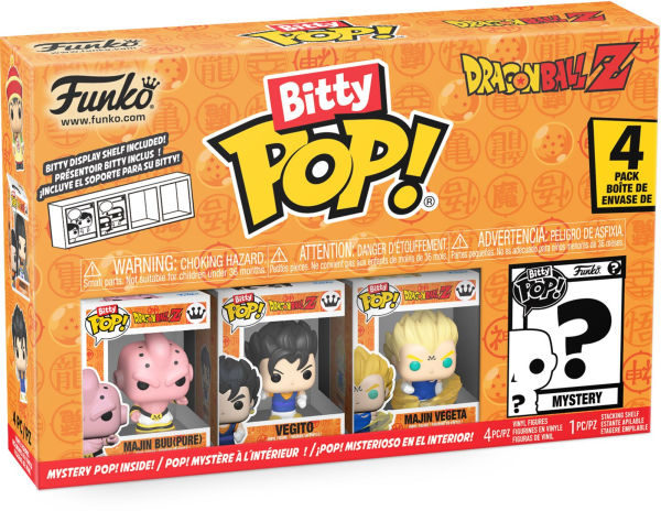Bitty POP: Dragon Ball Z- Kid Buu 4 Pack