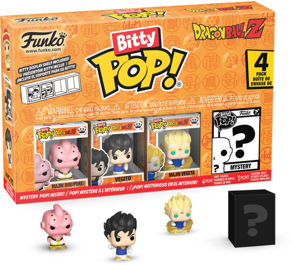 Bitty POP: Dragon Ball Z- Kid Buu 4 Pack