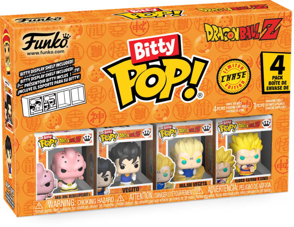 Bitty POP: Dragon Ball Z- Kid Buu 4 Pack