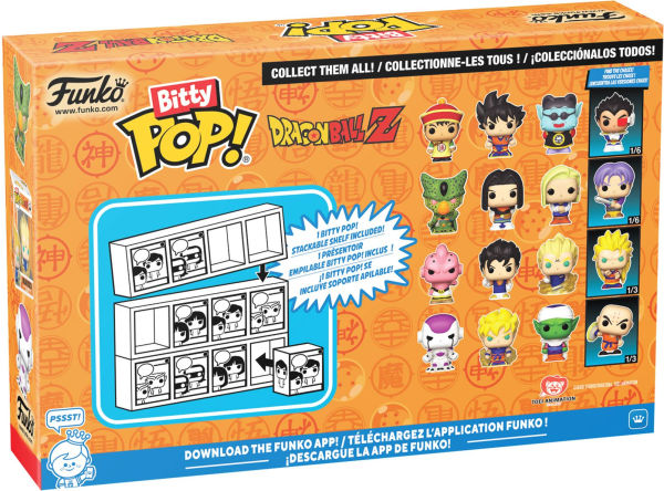 Bitty POP: Dragon Ball Z- Kid Buu 4 Pack