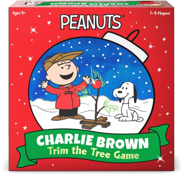 Peanuts Charlie Brown Trim the Tree Game