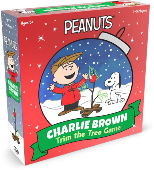 Peanuts Charlie Brown Trim the Tree Game