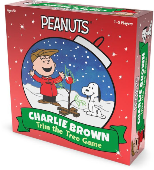 Peanuts Charlie Brown Trim the Tree Game