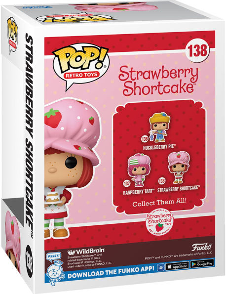 POP Retro Toys:- Strwb SC- Strawberry Shortcake