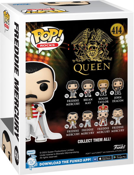 POP Rocks: Queen- Freddie Mercury with Cape